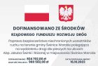 tablica informacyjna o dofinansowaniu