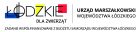 logotyp projektu Łódzkie dla zwierząt infomujący o współfinansowaniu przez Urząd Marszałkowski w Łodzi