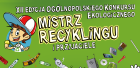 baner promujący konkurs "Mistrz recyklingu i przyjaciele"