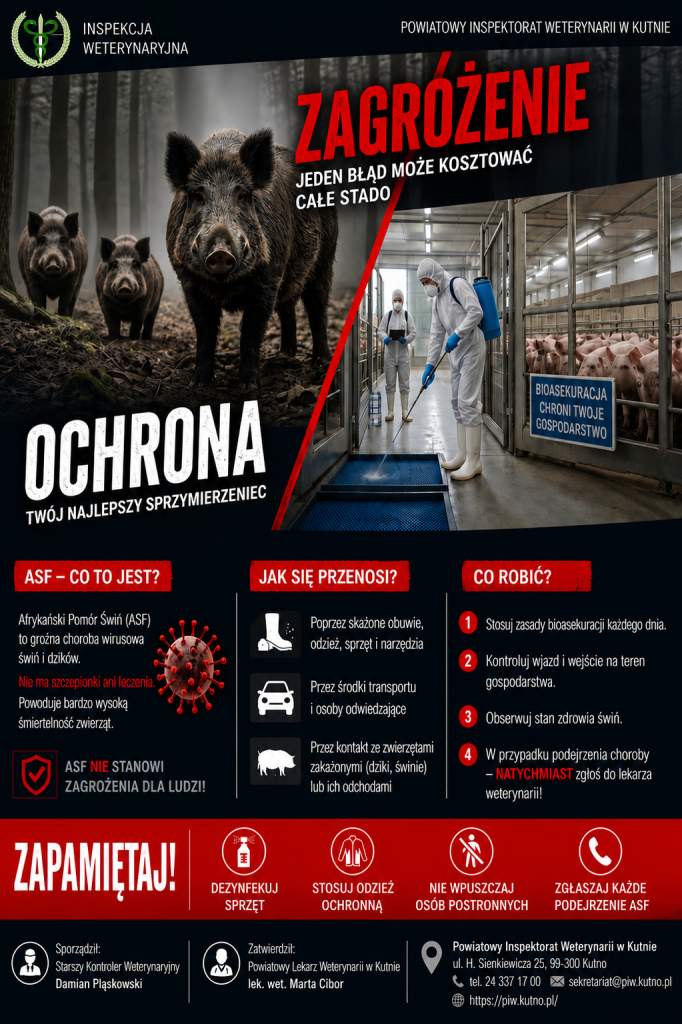 plakat informacyjny