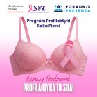 różowy biustonosz