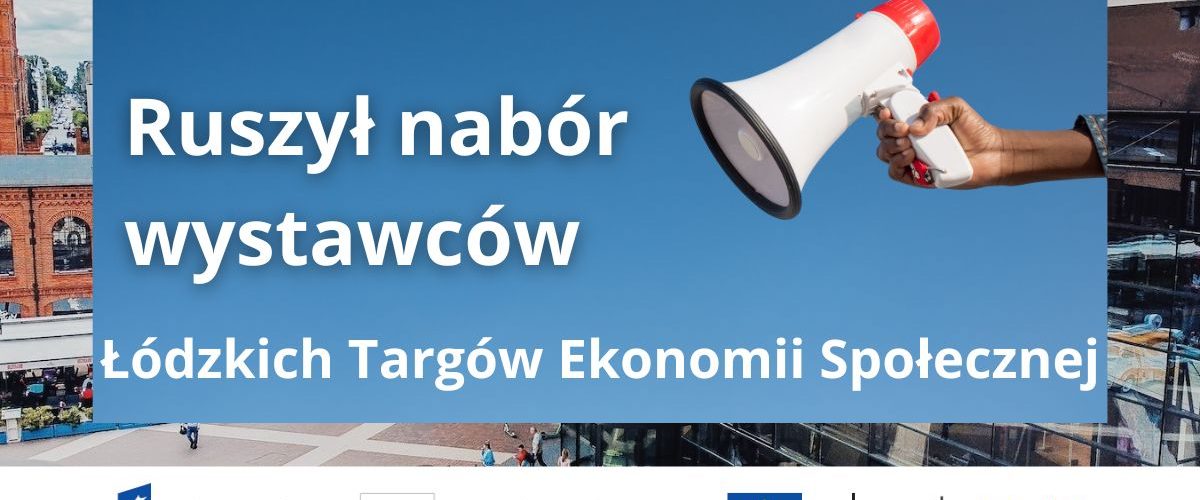 plakat informacyjny ze zdjęciem megafonu