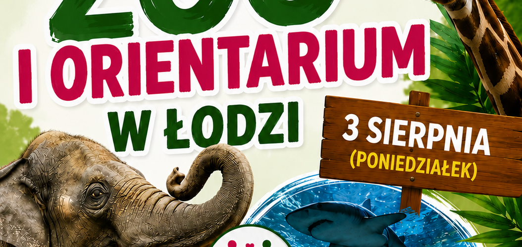 plakat informacyjny o wycieczce