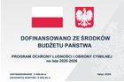 Tablica informująca o dofinansowaniu