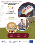 plakat dotyczący wydarzenia Łódzkie na talerzu